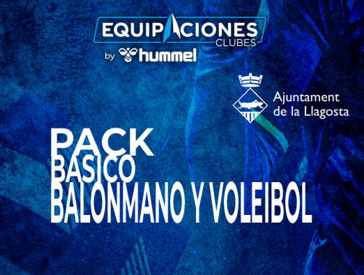 PACK BÁSICO BALONMANO-VOLEIBOL EIE LA LLAGOSTA