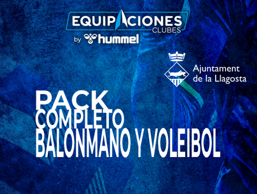 PACK COMPLETO BALONMANO-VOLEIBOL EIE LA LLAGOSTA