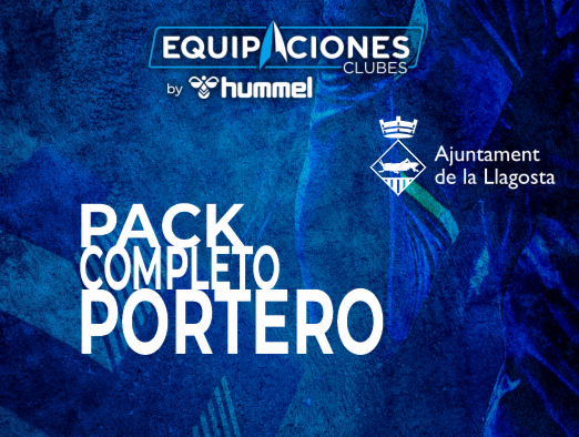 PACK COMPLETO PORTERO EIE LA LLAGOSTA