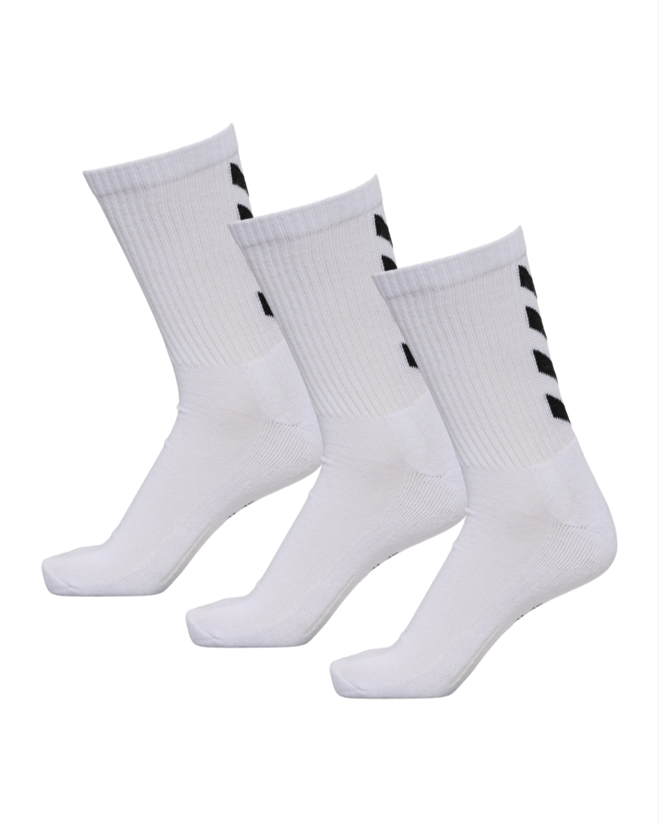 3-Pares Calcetines Fundamental Blanco Molina Basket