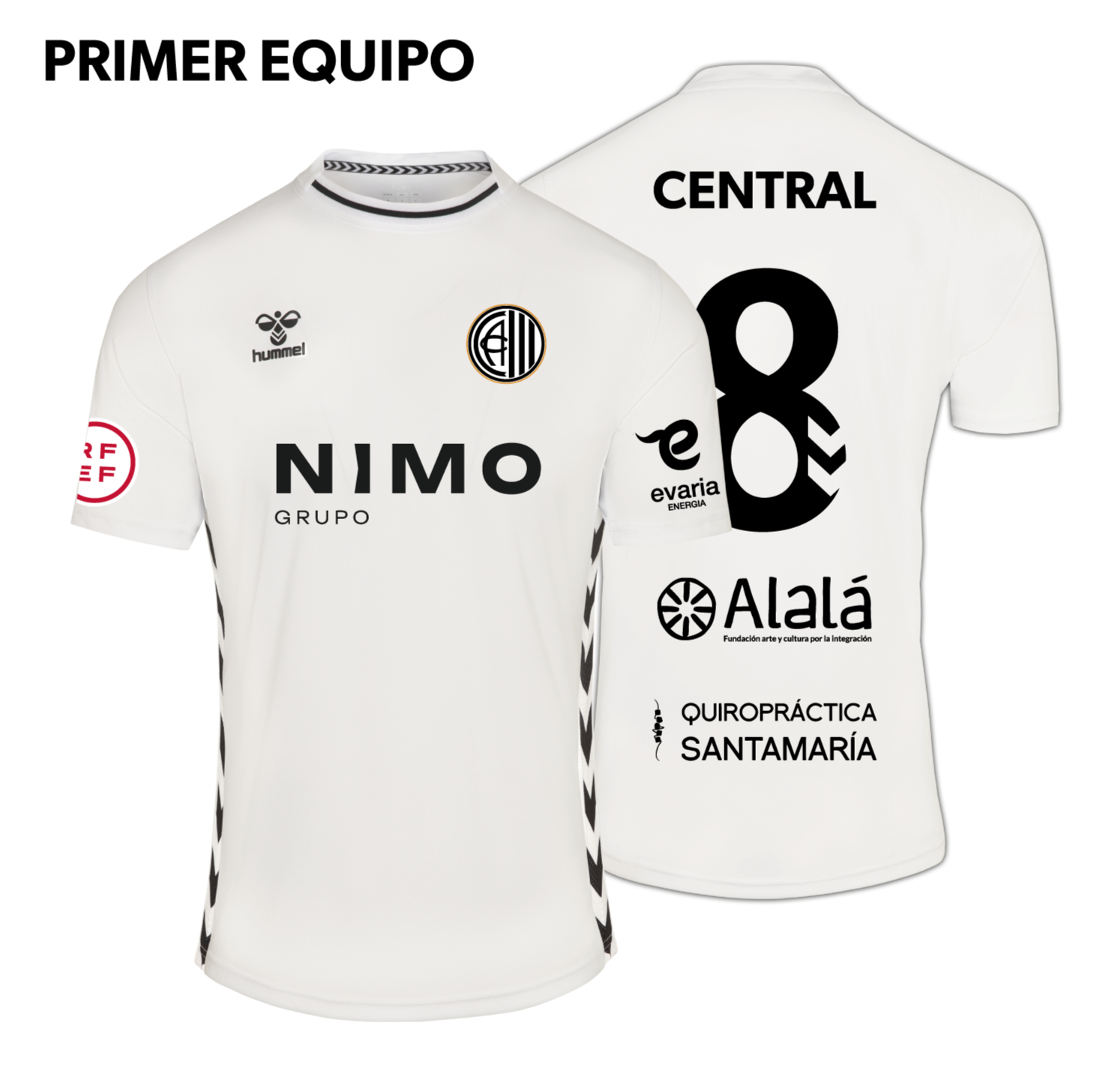 Camiseta 2ª Equipación 1º Equipo Club Atlético Central