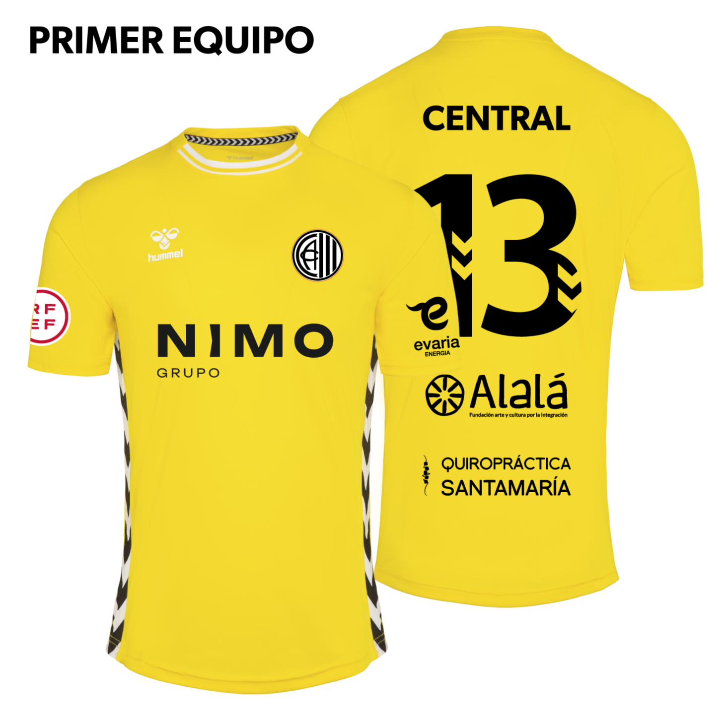 Camiseta Portero 2ª Equipación 1º Equipo Club Atlético Central