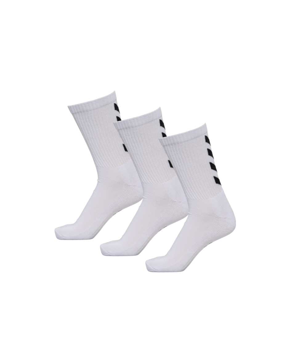 3-Pares Calcetines Fundamental Blanco