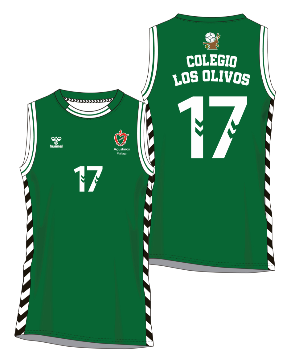 1ª Camiseta Baloncesto Agustinos Málaga