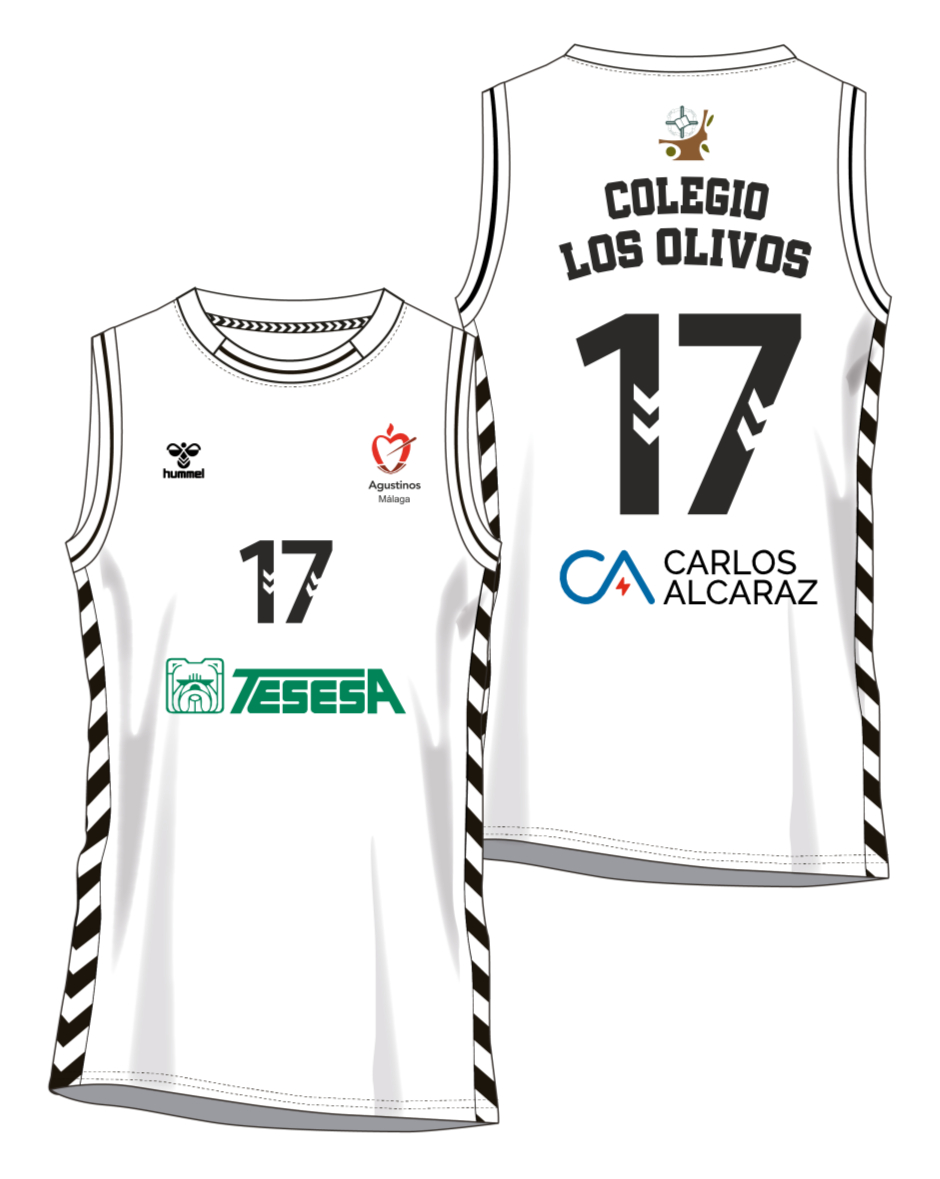 2ª Camiseta Baloncesto Agustinos Málaga