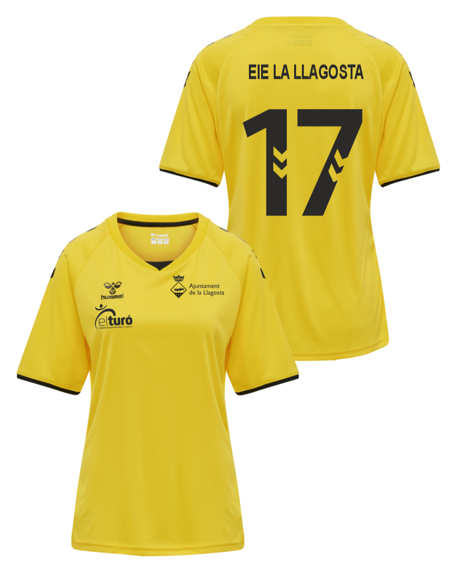 1ª Camiseta Mujer Balonmano y Voleibol EIE La LLagosta