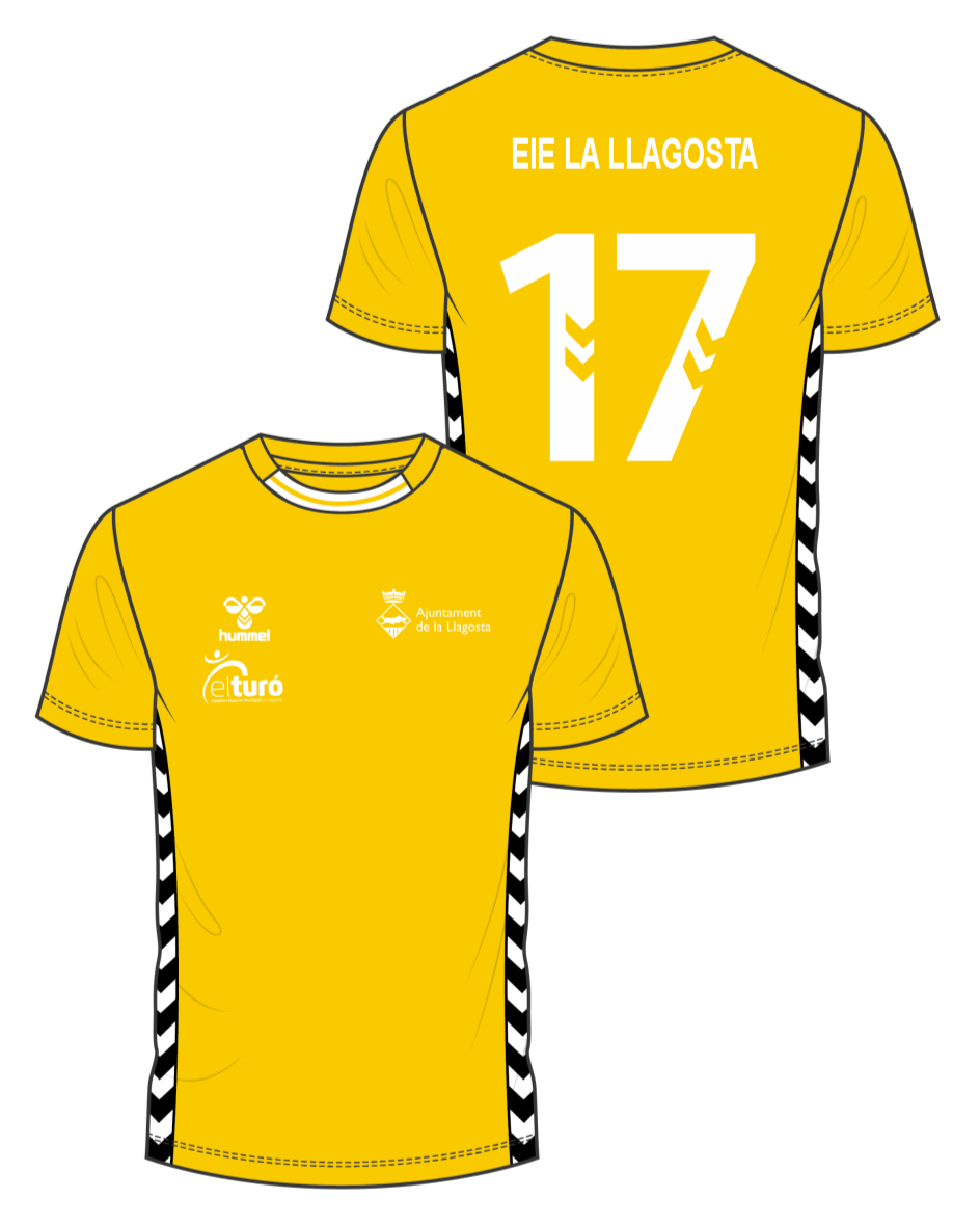 1ª Camiseta Fútbol Sala EIE La LLagosta